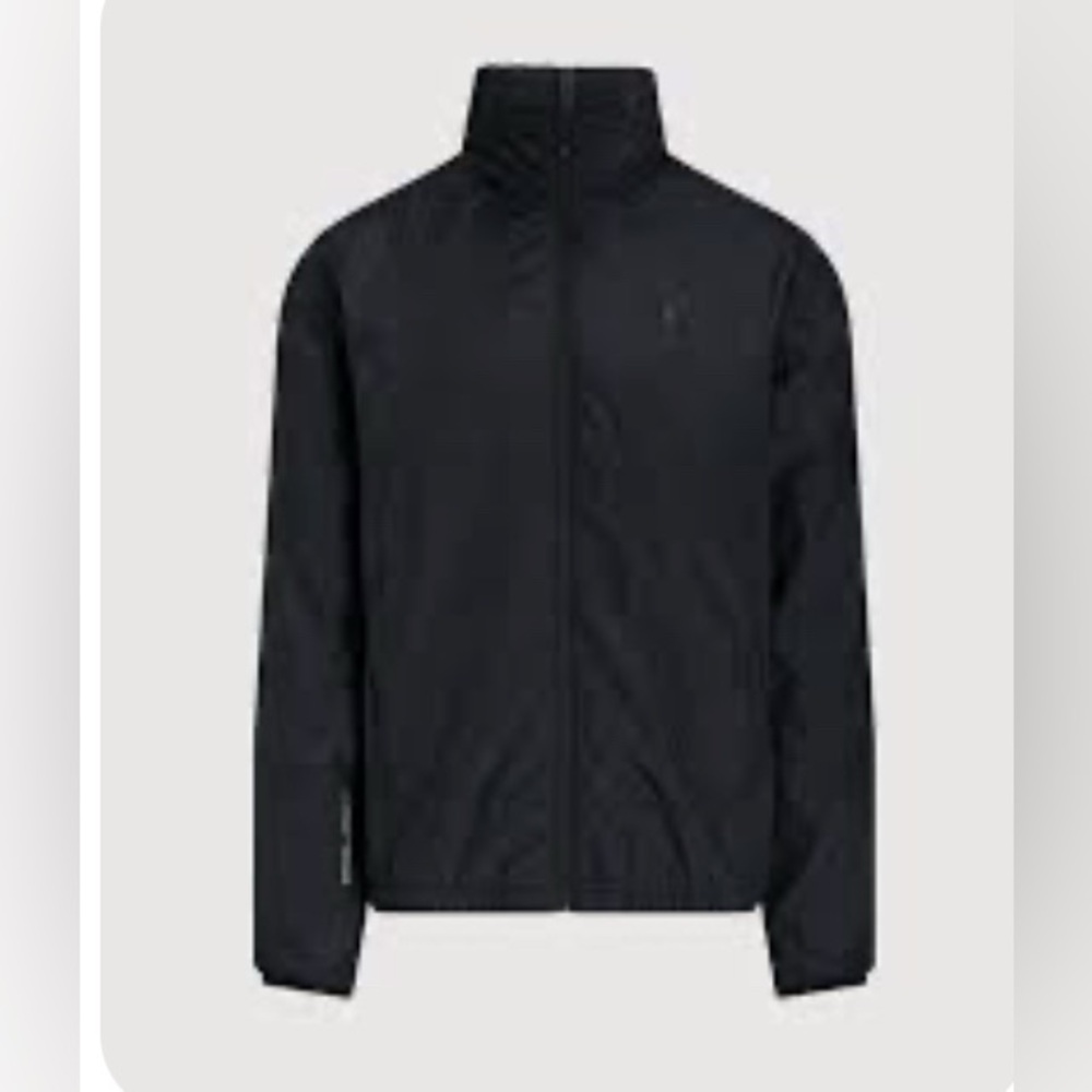 RALPH LAUREN GOLF WINDBREAKER JACKET MEDIUM M WOMENS BLACK SWEATSHIRT FULL ZIP